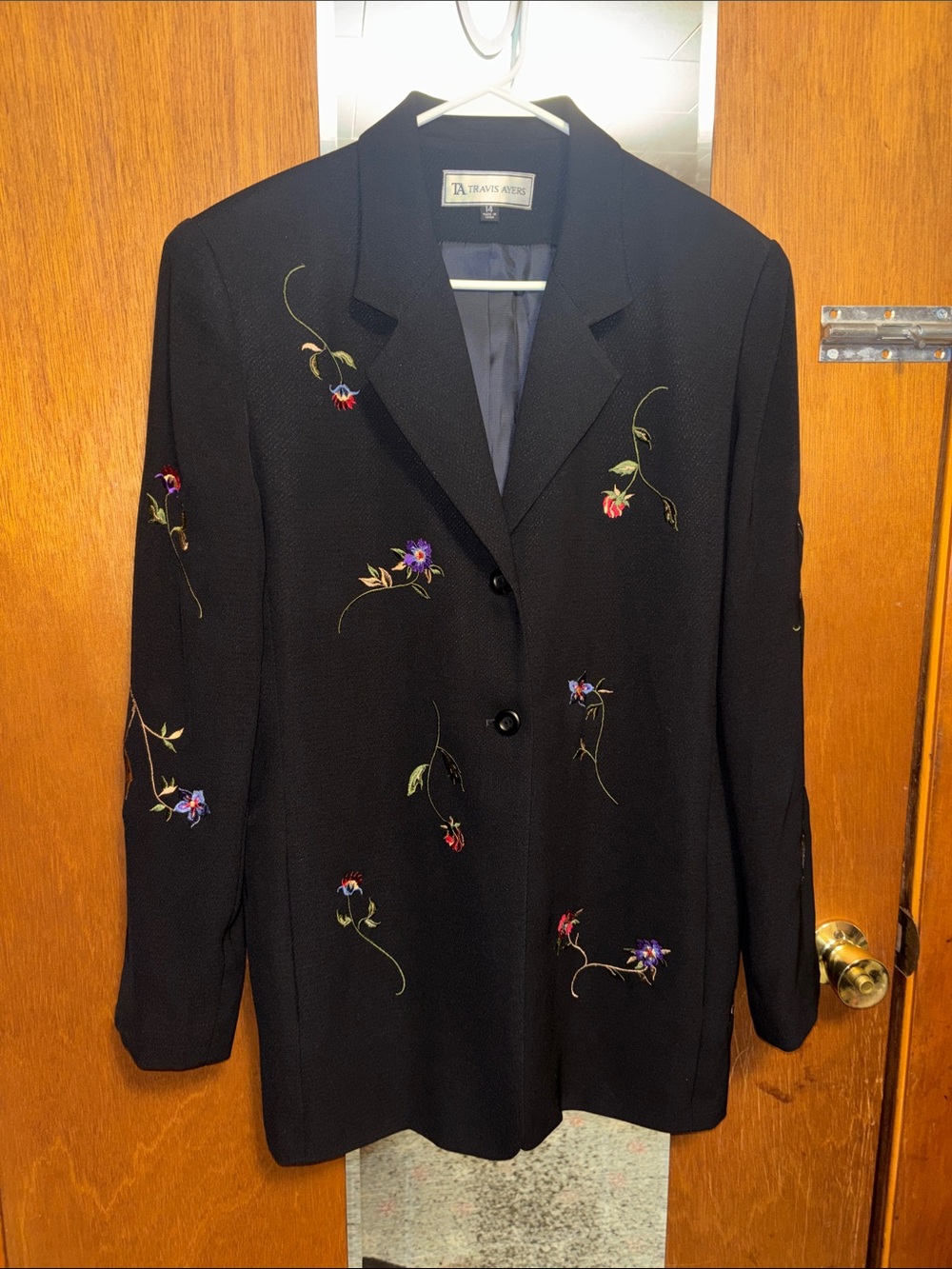 Travis Ayers Embroidered Blazer